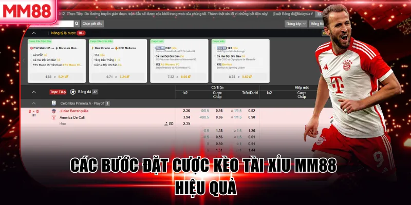 Kèo Tài Xỉu MM88 – Cách Chơi & Chiến Thuật Tăng Tỷ Lệ Thắng 8 Các bước đặt cược kèo tài xỉu MM88 hiệu quả